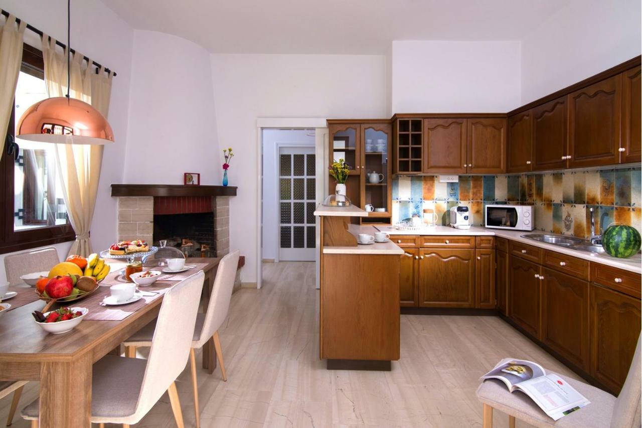 Epano Vathia Luxury Villa Rosita W Heated Pool - Nature And Relax מראה חיצוני תמונה
