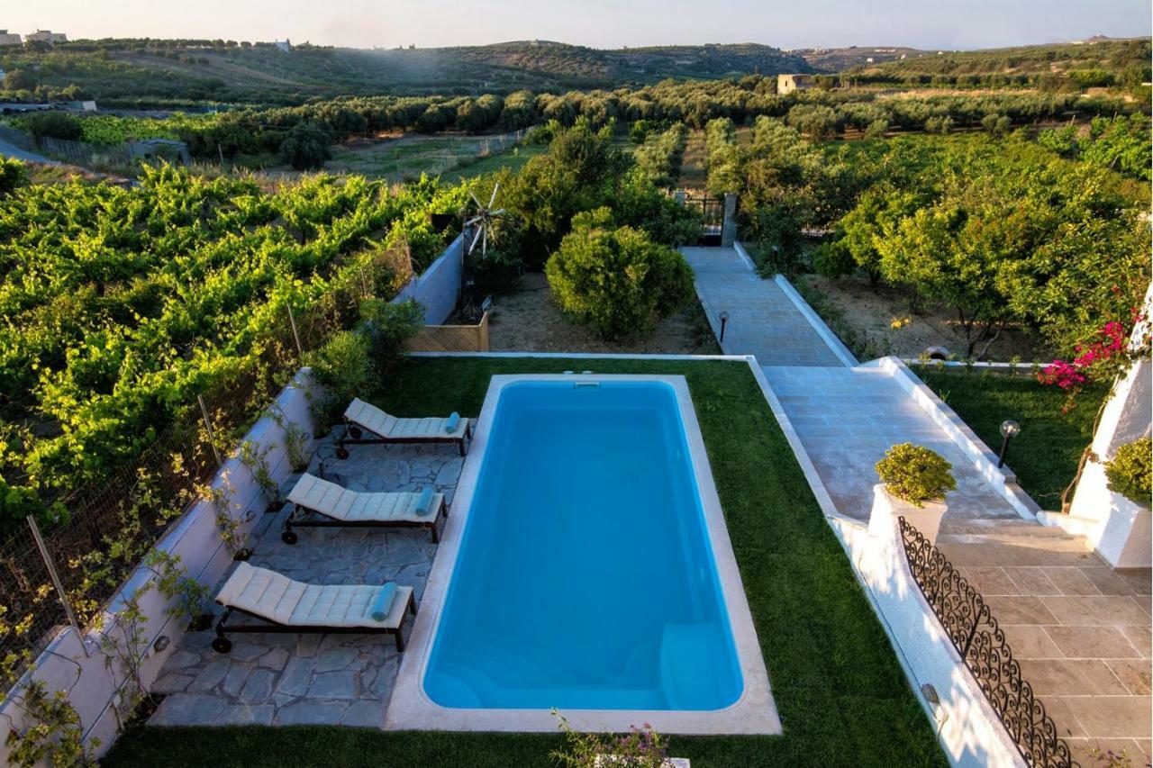 Epano Vathia Luxury Villa Rosita W Heated Pool - Nature And Relax מראה חיצוני תמונה